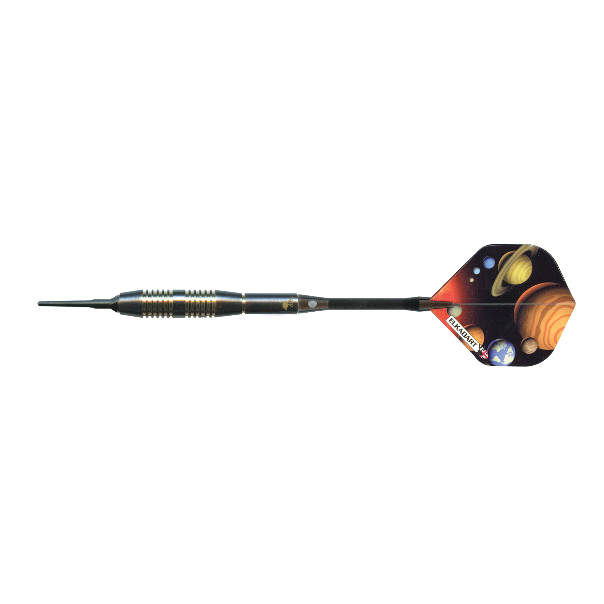 Orbital Soft Tip Darts Partial Gold Ringed Barrel 16 Grams