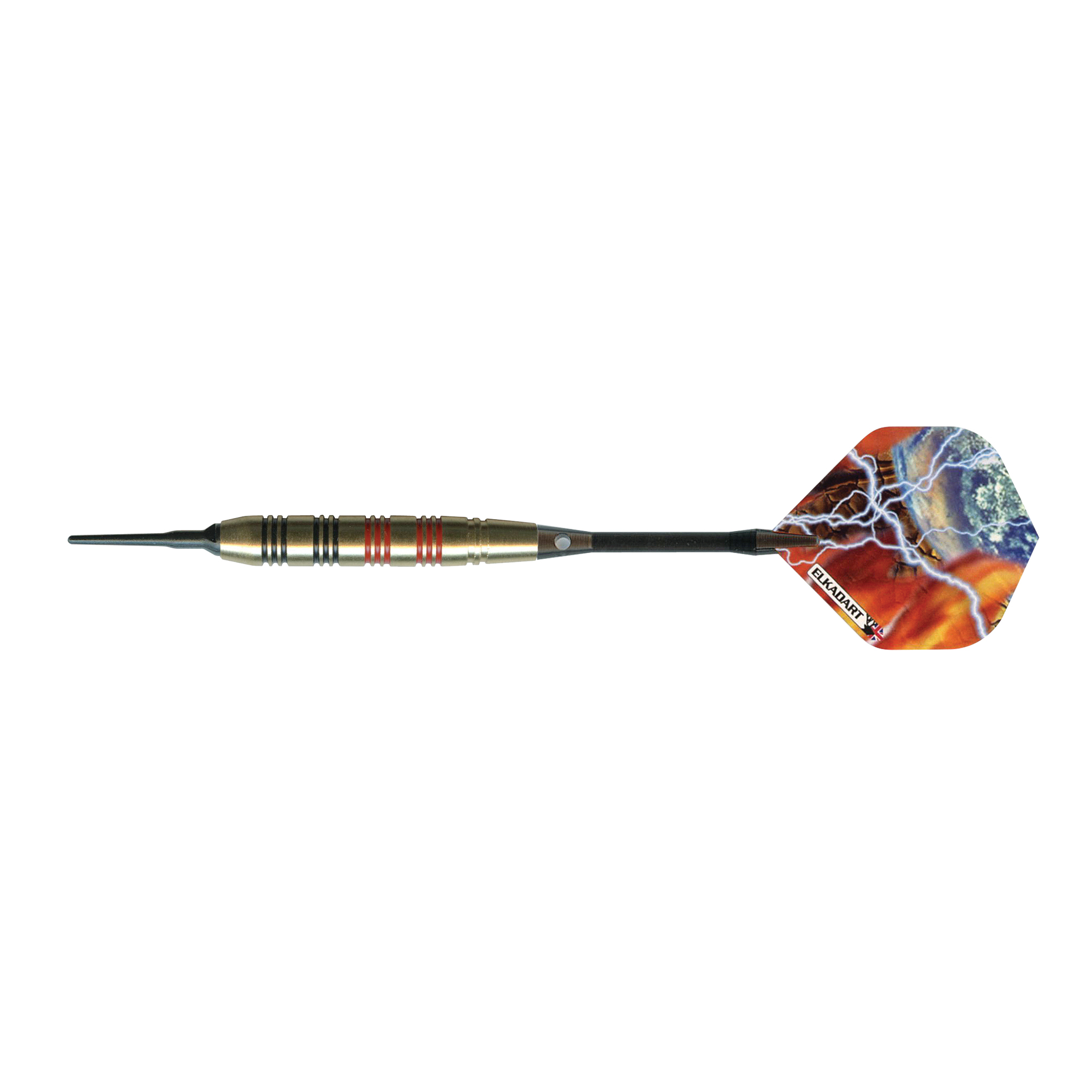 Storm Soft Tip Darts Black and Red Rings 18 Grams