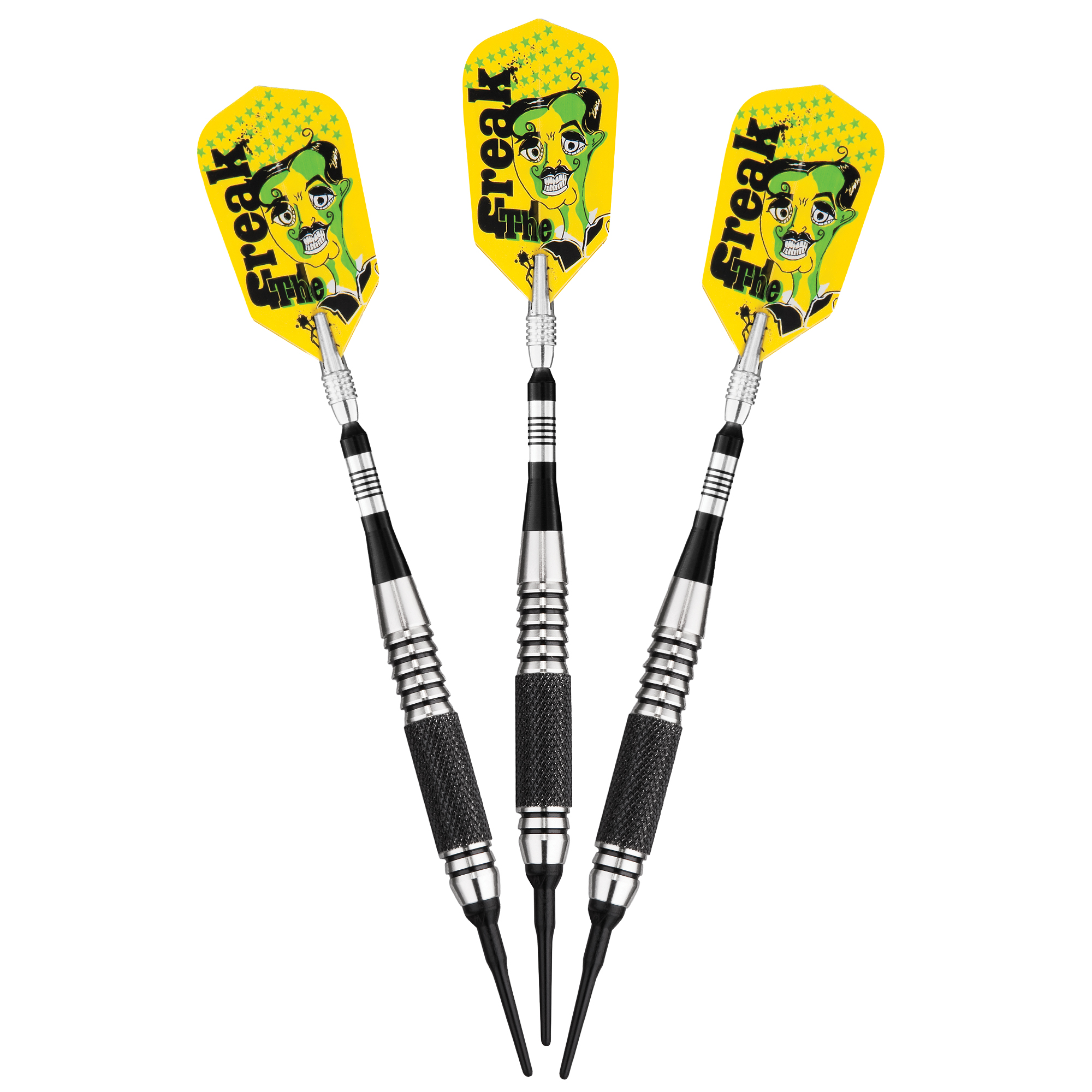 Freak Soft Tip Darts Knurled and Grooved Barrel 16 Grams