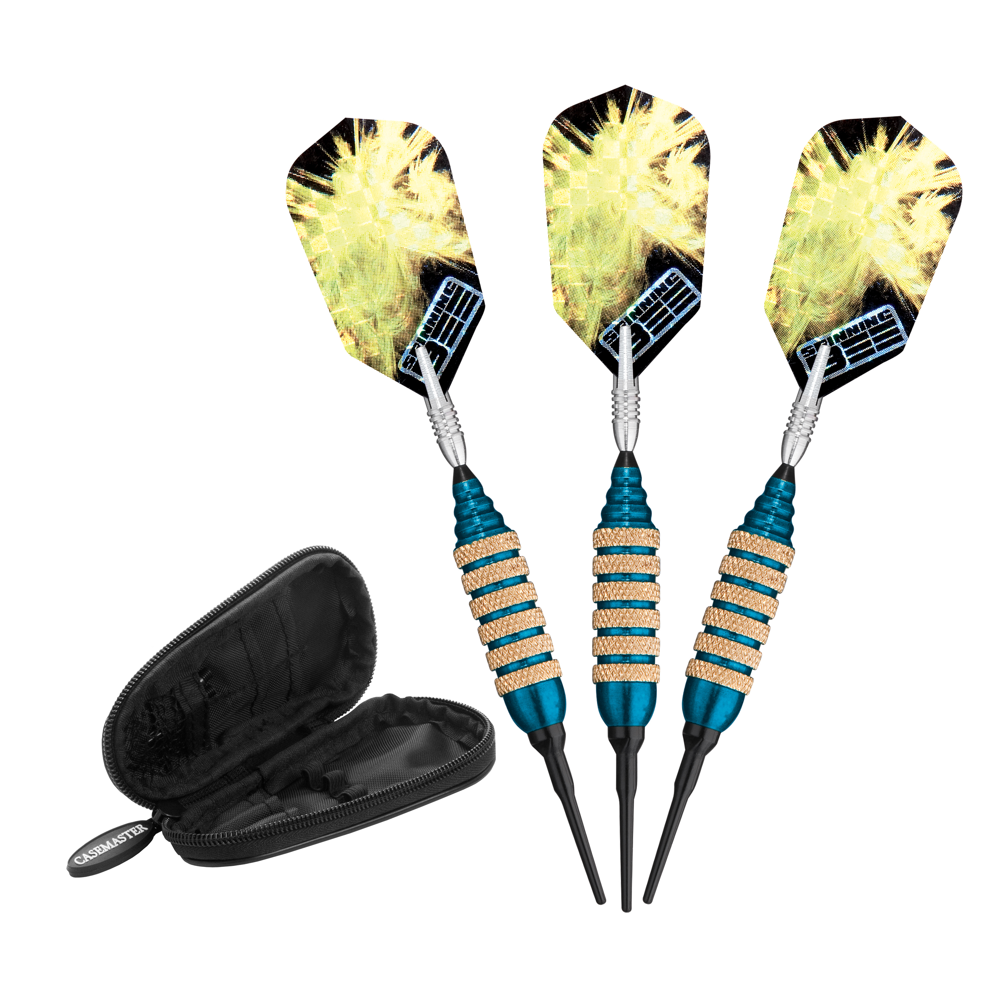 Spinning Bee Blue Soft Tip Darts 16 Grams