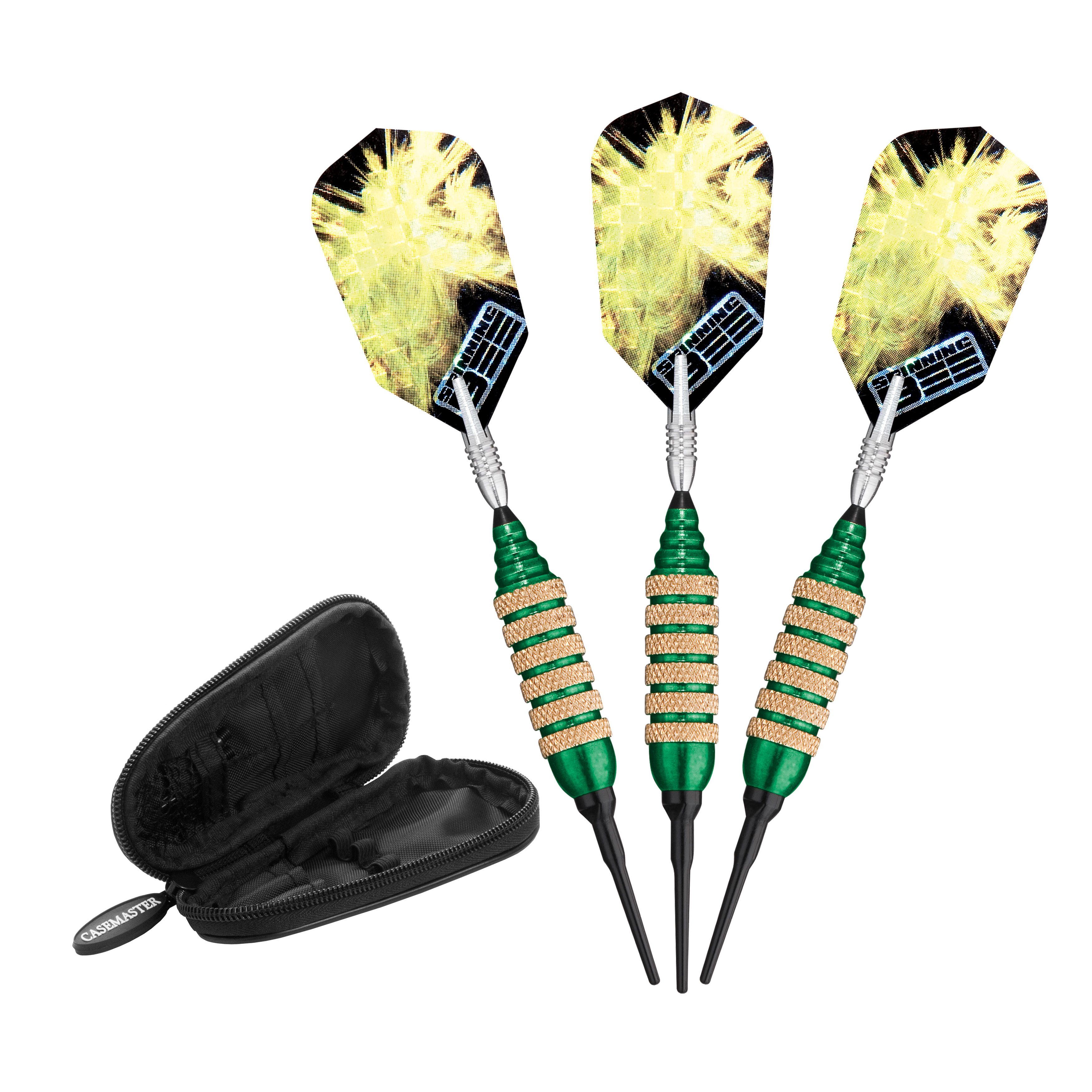 Spinning Bee Green Soft Tip Darts 16 Grams