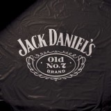 Jack Daniel's Black Vinyl Pool Table Cover-8Ft