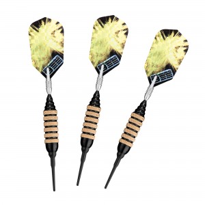 Spinning Bee Black Soft Tip Darts