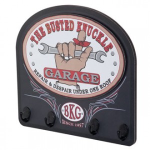 The Busted Knuckle Garage Key Rack