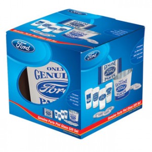 Ford Genuine Parts Pint Glass Gift Set