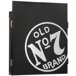 Jack Daniel's Old No. 7 Dartboard Cabinet Set