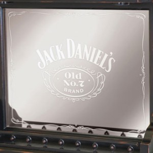 Jack Daniel's Back Bar - TN Charcoal Finish
