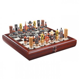 Jack Daniel's Chess Set