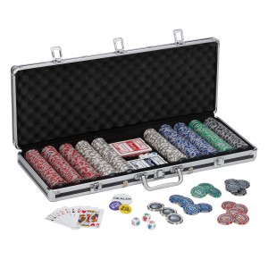 Bling 13.5 Grams 500Ct Poker Chip Set