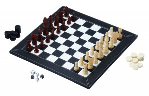 Chess - Checkers - Backgammon Slate