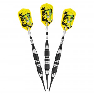 Freak Soft Tip Darts 3 Knurled Rings Barrel 16 Grams