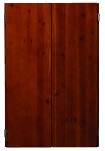 Metropolitan Cinnamon Soft Tip Dartboard Cabinet