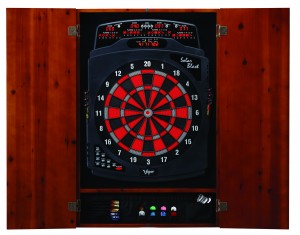 Metropolitan Cinnamon Soft Tip Dartboard Cabinet